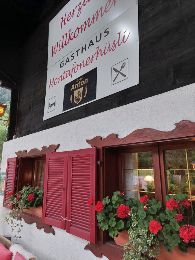 Gasthaus Montafonerhüsli Sankt Gallenkirch Exterior foto